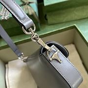 	 Colestore Gucci Horsebit 1955 Mini Shoulder Bag Grey - 2