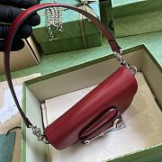 	 Colestore Gucci Horsebit 1955 Mini Shoulder Bag Red - 4