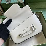 	 Colestore Gucci Horsebit 1955 Mini Shoulder Bag White - 3