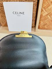 Colestore Celine Mini Triomphe Teen Besace Black Size 19x15x6cm  - 4