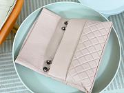Colestore Chanel A07095 Pink Flap CC Silver Chain Shoulder Bag 32x7.5x19cm - 3