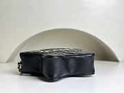 Colestore Chanel Star Handbag Metallic Lambskin & Gold-Tone Metal Black  - 4
