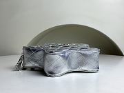 	 Colestore Chanel Star Handbag Metallic Lambskin & Gold-Tone Metal Silver - 2