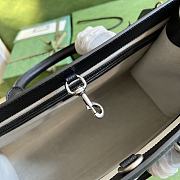 	 Colestore GUCCI Ophidia Supreme Large Leather Tote Bag 724665 Black Size 43x35x18.5cm - 3