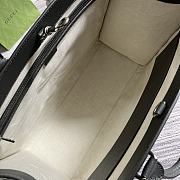 Colestore GUCCI Ophidia Supreme Large Leather Tote Bag 724665 Grey Size 43x35x18.5cm - 3