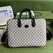 COLESTORE BUSINESS CASE WITH INTERLOCKING G BLACK 40*30*6cm - 1