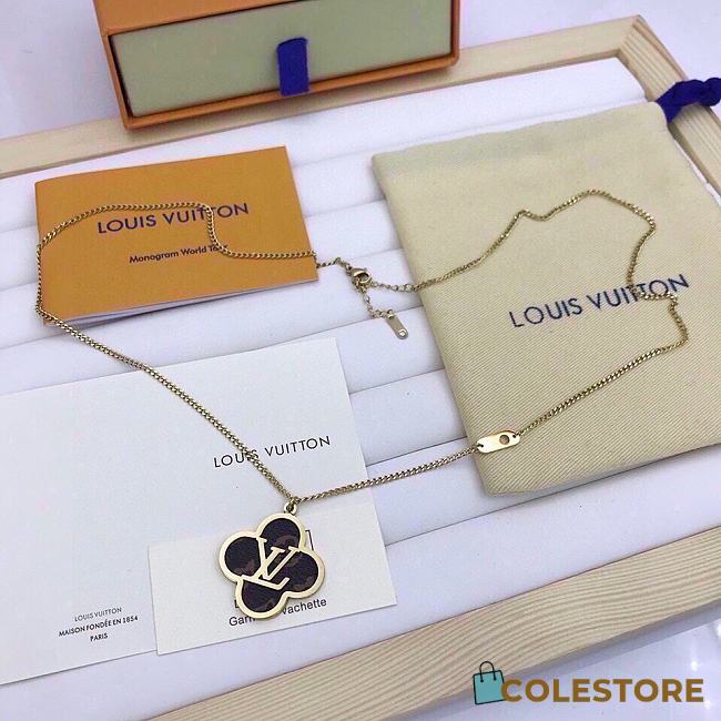 Colestore Louis Vuitton Necklace Monogram - 1