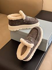 	 Colestore Prada Suede Loafer Booties Brown Size 35-41 - 3