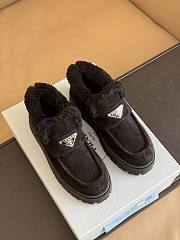 	 Colestore Prada Suede Loafer Booties Black Size 35-41 - 1