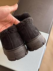 	 Colestore Prada Suede Loafer Booties Black Size 35-41 - 2
