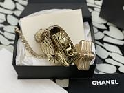 	Colestore Chanel Mini Flap Bag & Star Coin Purse Metallic Calfskin & Gold-Tone - 2