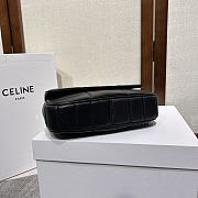 	 Colestore Celine Matelasse Monochrome Black Gold Hardware Size 24x15x5cm - 5