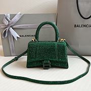 Colestore Balenciaga Hourglass Xs Crystal-embellished Cross-body Bag Womens - 1