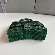 Colestore Balenciaga Hourglass Xs Crystal-embellished Cross-body Bag Womens - 3