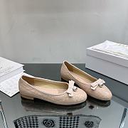 Colestore Dior Ballet Flat Nude Quilted Cannage Calfskin - 2