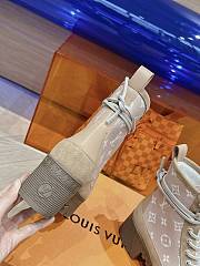 Colestore Louis Vuitton Laureate Platform Desert Boot White  - 2