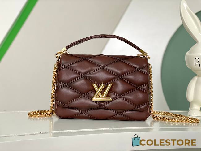 Colestore Louis Vuitton Go 14 Twist Tan M23601 Size 23 x 16 x 10  - 1