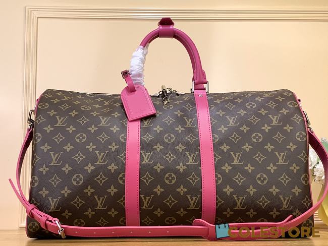 Colestore Keepall Bandoulière 50 M46773 Fuchsia Size 50.0 x 29.0 x 23.0 - 1