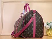 Colestore Keepall Bandoulière 50 M46773 Fuchsia Size 50.0 x 29.0 x 23.0 - 6