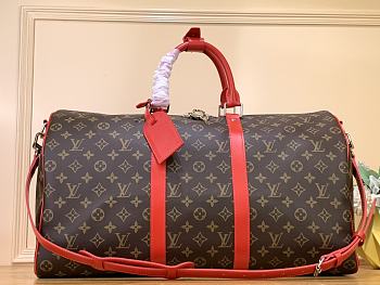 	 Colestore Keepall Bandoulière 50 M46769 Rouge Size 50.0 x 29.0 x 23.0