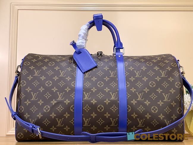 	 Colestore Keepall Bandoulière 50 Bleu M46772 Size 50.0 x 29.0 x 23.0 - 1