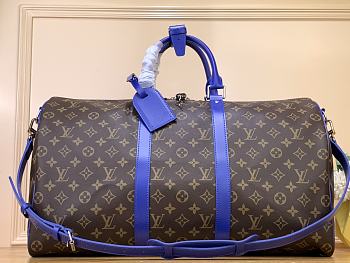 	 Colestore Keepall Bandoulière 50 Bleu M46772 Size 50.0 x 29.0 x 23.0