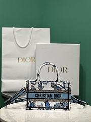 Colestore Mini Dior Book Tote Bag Size 21.5*13*7.5cm - 1