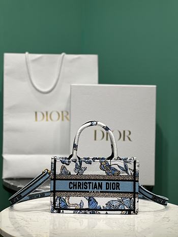Colestore Mini Dior Book Tote Bag Size 21.5*13*7.5cm