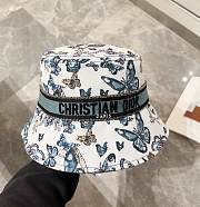 Colestore D-Bobby Toile De Jouy Mexico Small Brim Bucket Hat - 2