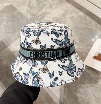 Colestore D-Bobby Toile De Jouy Mexico Small Brim Bucket Hat