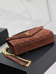 	 Colestore YSL Envelope Brown Size 24×17.5×6cm - 5