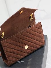 	 Colestore YSL Envelope Brown Size 24×17.5×6cm - 3