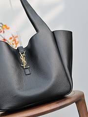 Colestore YSL Bea In Grained Leather Black 50×28×18cm - 2