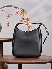 	 Colestore Small Le 5 A 7 Supple Shoulder Bag Black 23×22×8.5cm - 2