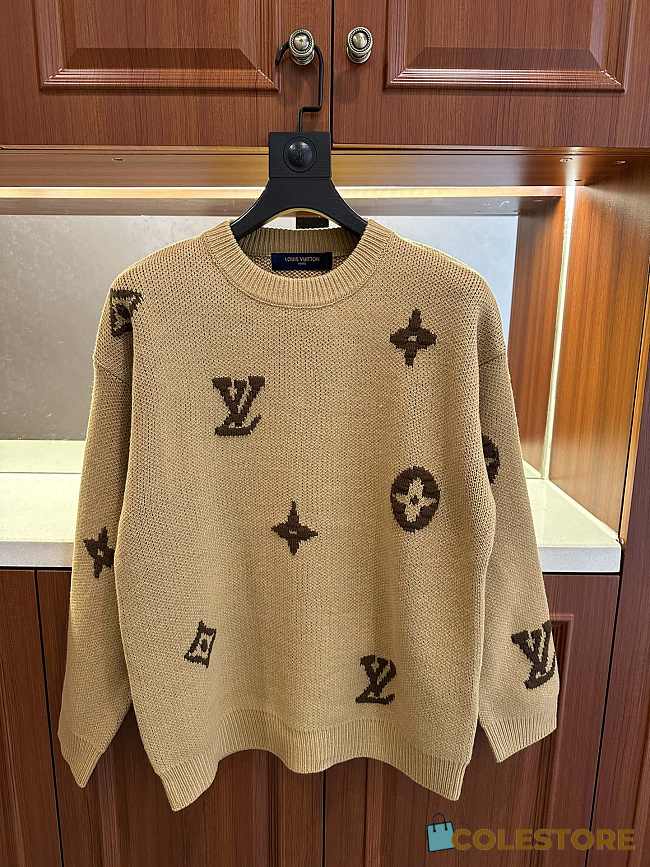 Colestore Louis Vuitton Sweater Brown  - 1