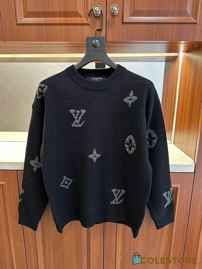 	 Colestore Louis Vuitton Sweater Black - 1