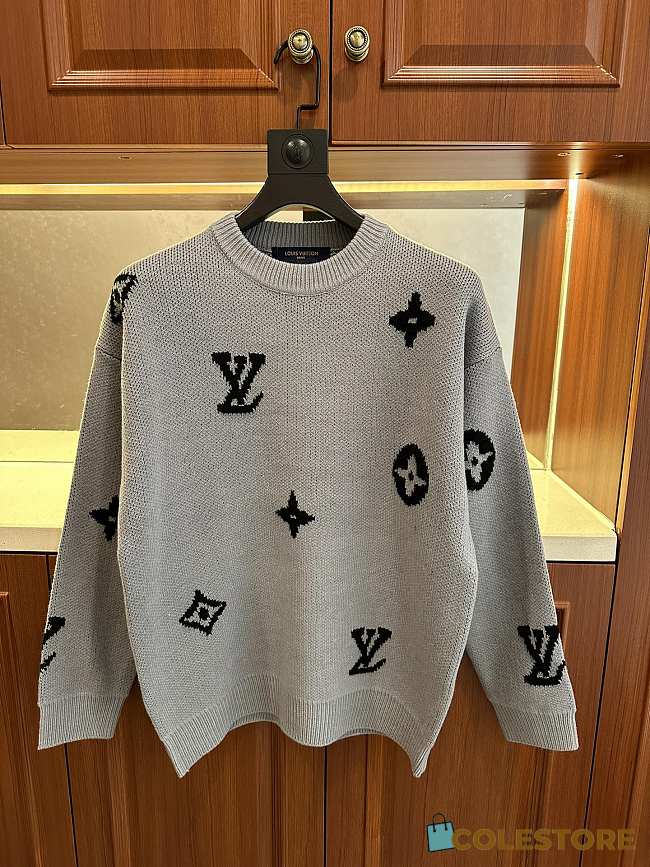 	 Colestore Louis Vuitton Sweater Grey - 1