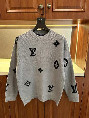 	 Colestore Louis Vuitton Sweater Grey