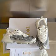	 Colestore Dior Vibe Deep Blue Dior Oblique Technical Fabric and Transparent Rubber White - 1