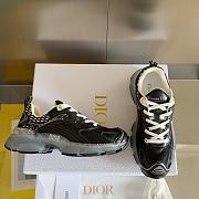 	 Colestore Dior Vibe Deep Blue Dior Oblique Technical Fabric and Transparent Rubber Black - 1