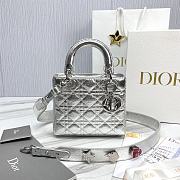 Colestore Lady Dior Silver Size 20 x 16.5 x 8 cm - 1
