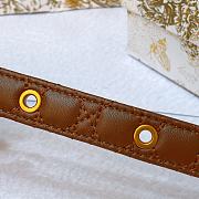 	 Colestore Dior Brown Belt Size 2cm - 5