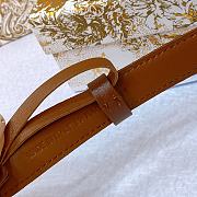 	 Colestore Dior Brown Belt Size 2cm - 4