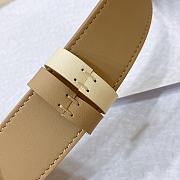 Colestore Dior D-fence Belt Latte Smooth Calfskin 3cm - 4
