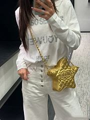 Colestore Chanel Star Handbag Metallic Lambskin & Gold-Tone Metal Gold - 1
