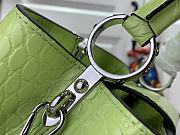 Colestore Louis Vuitton Capucine Mini Crocodile Green Size 21x14x8cm - 2