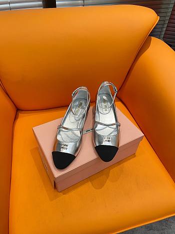 Colestore Miu Miu Mordoré Nappa Leather And Grosgrain Pumps