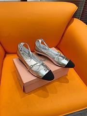 Colestore Miu Miu Mordoré Nappa Leather And Grosgrain Pumps - 5