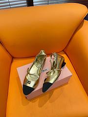 Coletsore Mordoré nappa leather and grosgrain pumps Silver - 4