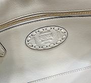 Colestore Fendi Baguette Camellia Selleria Bag With Oversized Topstitching - 2